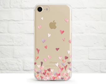 All The Love in The World, Clear Soft Phone Case,  iPhone full series, Samsung, iphone 14