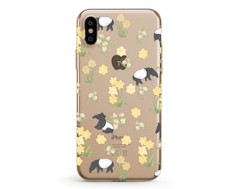 Tapir, Clear Soft Phone Case, iPhone full series, Samsung, iphone 14