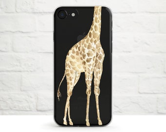 Too Too a Giraffe, Clear Soft Phone Case, iPhone full series, Samsung, iphone 14