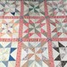 Eight Pointed Star Vintage Quilt Top