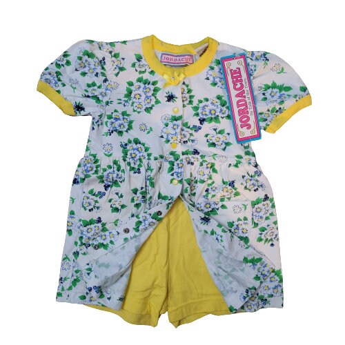 Vintage Jordache 2t Toddler Girls Dress Shorts Nwt Floral Etsy