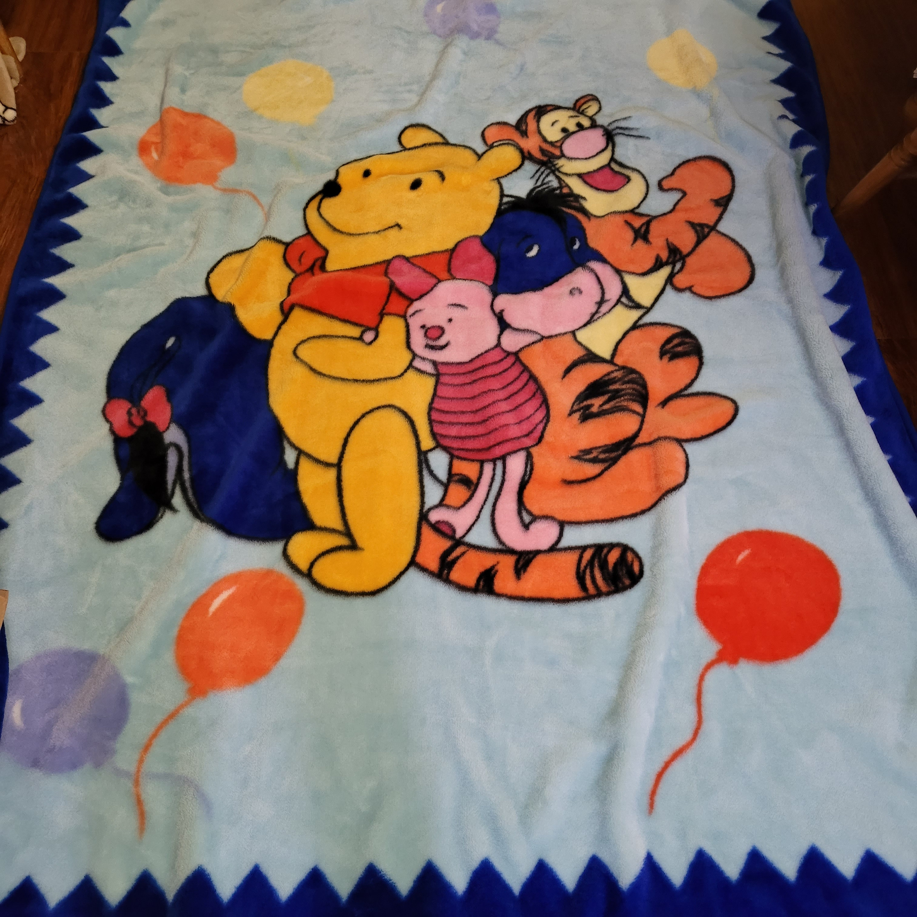 8461 Huge World Class Mink Blanket Plush Vintage Winnie the pooh Nostalgia Nostalgic Etsy Canada