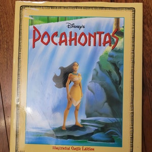 Walt Disney&#39;s Pocahontas ~ Illustrated ~ Disney Press 1995 ~ 1st Edition HC