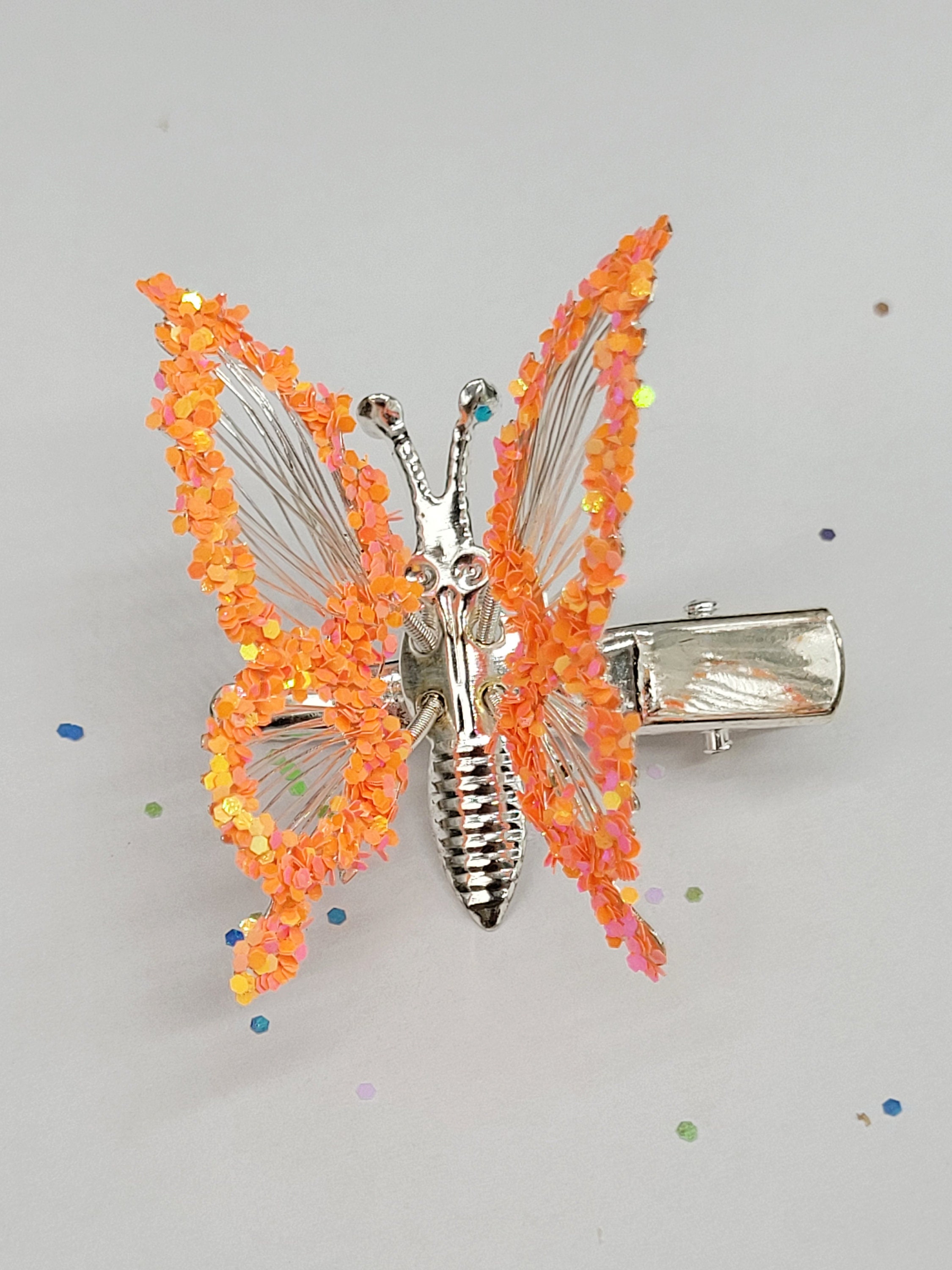 90s butterfly hair clips moving wings butterfly hair clips moving wings,90s butterfly hair clips  main image 3