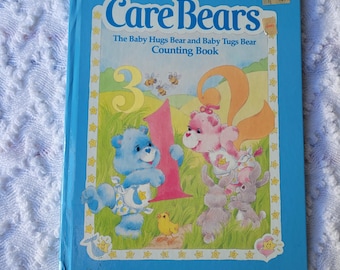 Care Bear Counting Book-Baby Hugs & Baby Tugs 1984-Dorothy F. Haas