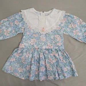 Vintage Alexis flora dress size 2 toddler lace