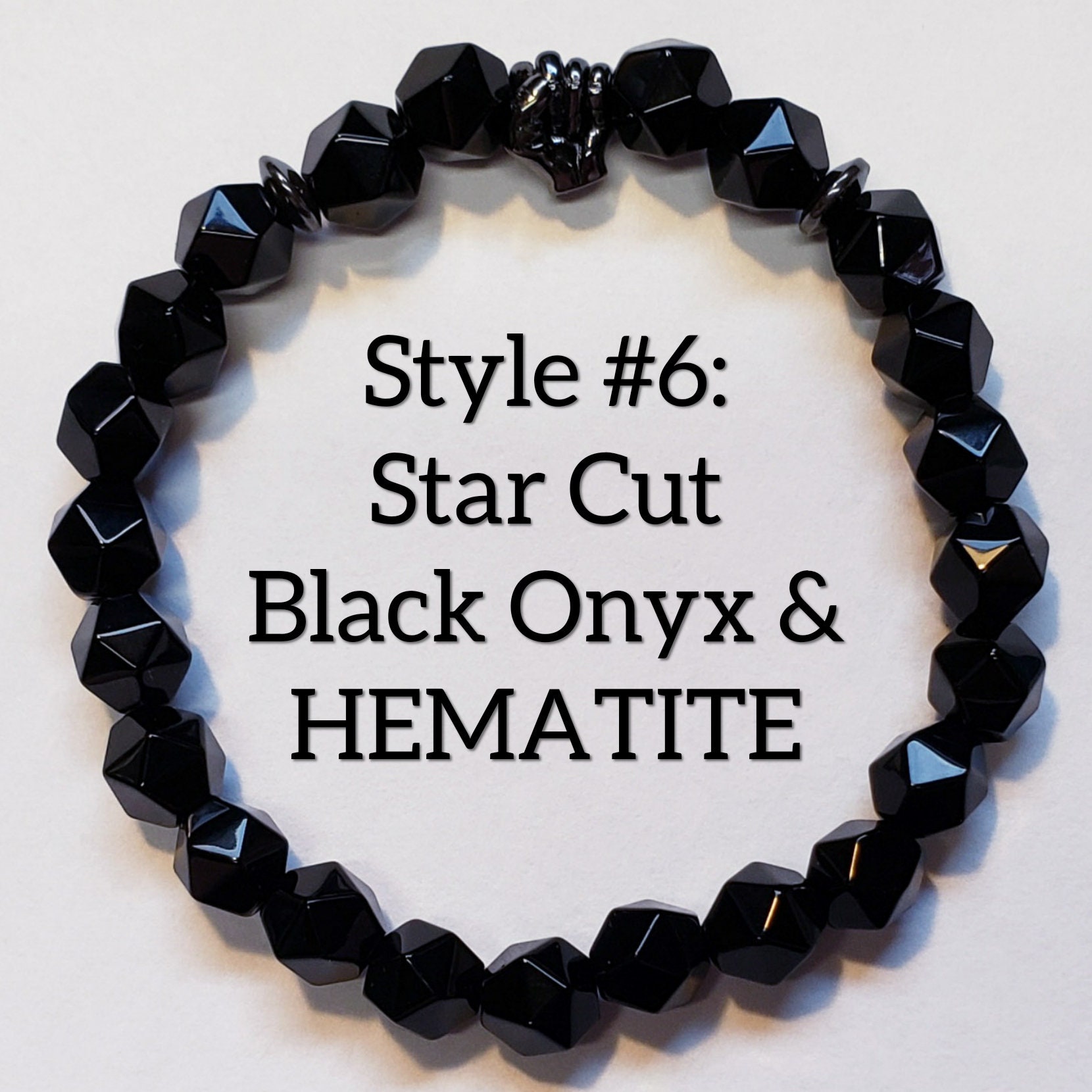 Black fist bracelet deals