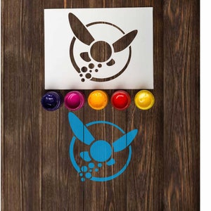 Navi Fairy Stencil voor knutselwerkjes: herbruikbare sjabloon op maat voor het schilderen van Legend of Z-decoratiekunst