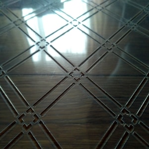 Pochoir à motif diamant : pochoirs artisanaux réutilisables, modèle matelassé en losange pour la broderie, pochoir sashiko de conception personnalisée imprimé losanges