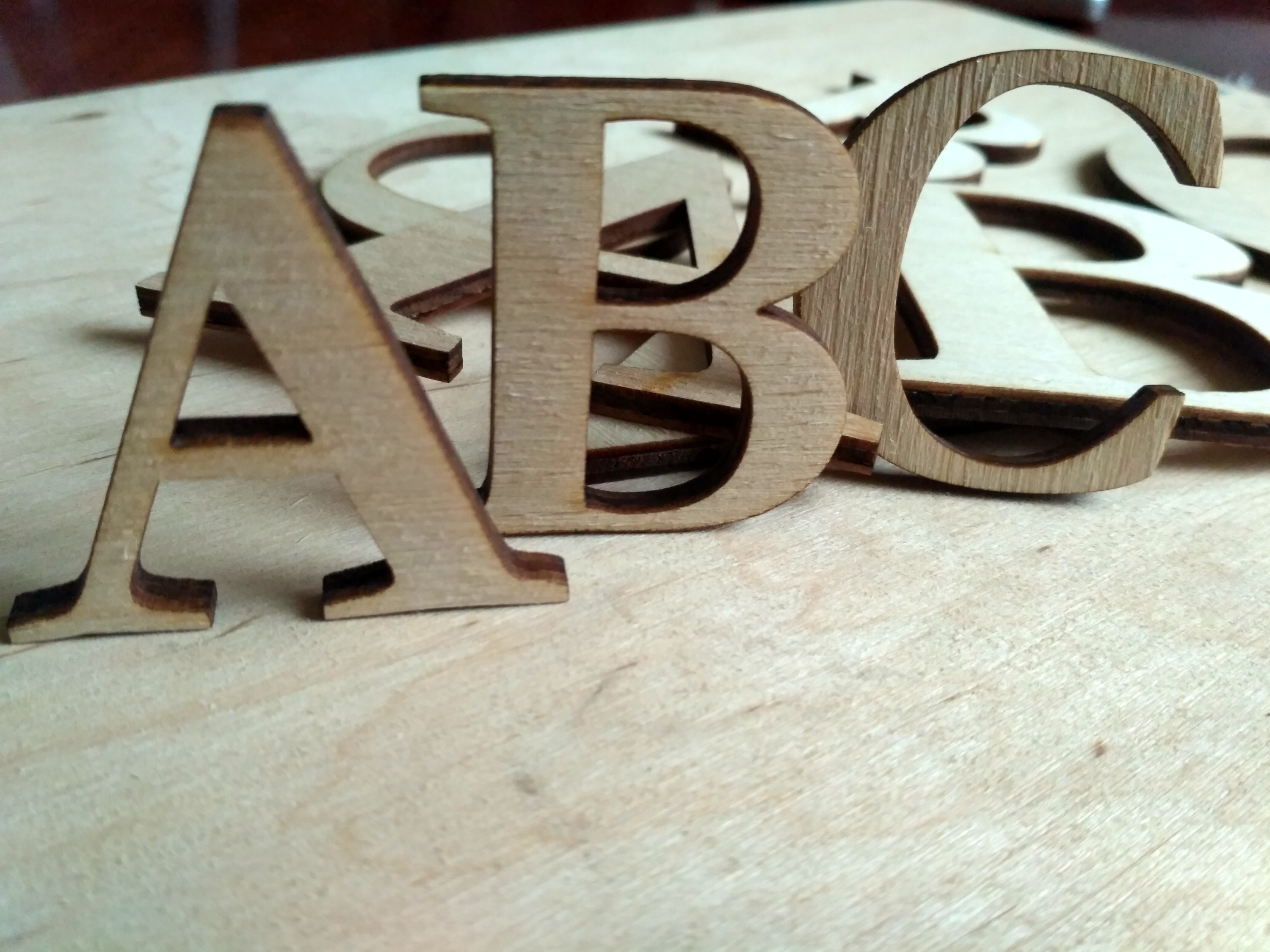 Wooden Letters and Numbers up to 39" Tall for Hanging, Sticking, Decor
