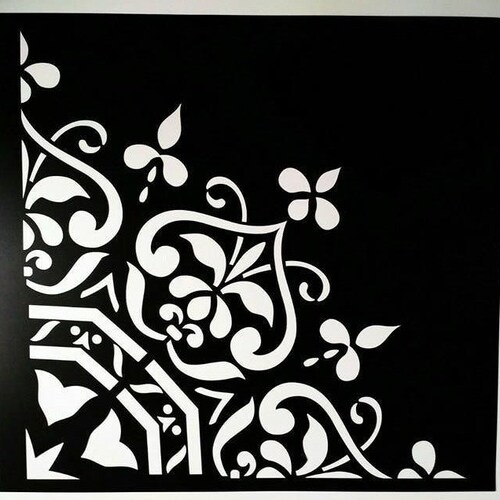 Sakura Stencil Reusable Custom Stencils for Painting Wall Etsy