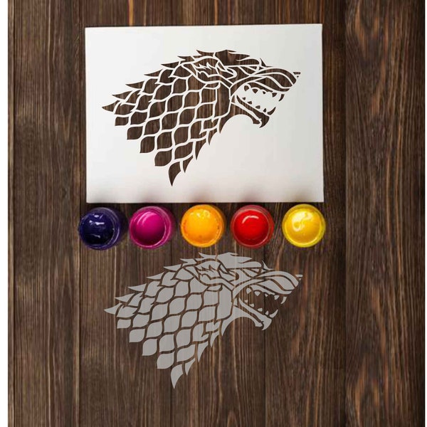 House Stark Decal Etsy