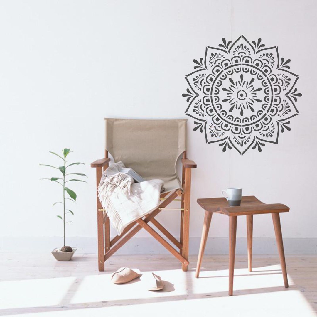 Mandala Wall Stencil: Reusable Custom Stencils for Painting - Etsy