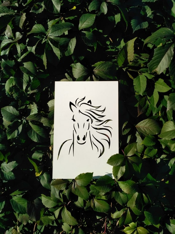 Plantilla Cabeza De Caballo - M Stencils | Transform Your Space With