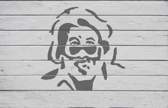 Steal Your Face Stencil Reusable Airbrush Stencils Spray Paint Jerry Garcia  art