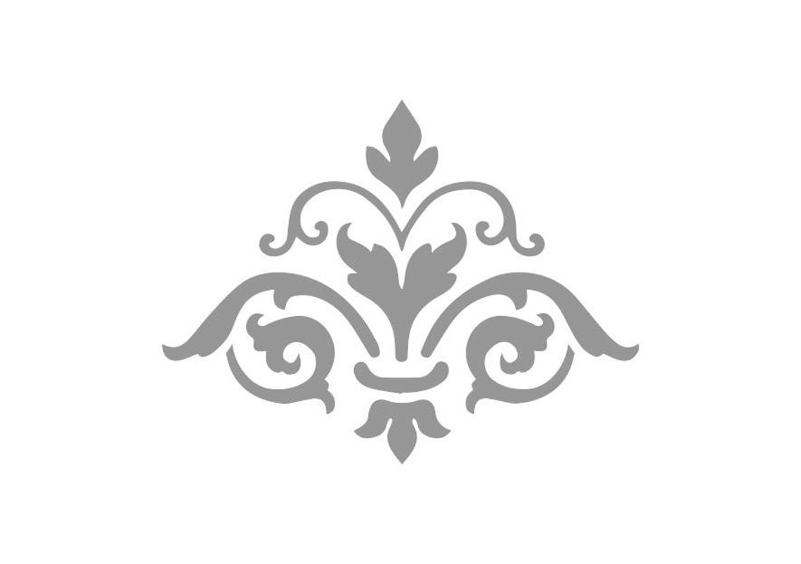 Damask Wall Stencil Reusable Stencils for Painting Decor Etsy