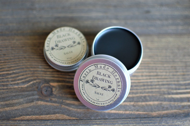 Black Drawing Salve Amish Black Salve Antiseptic Ointment Etsy