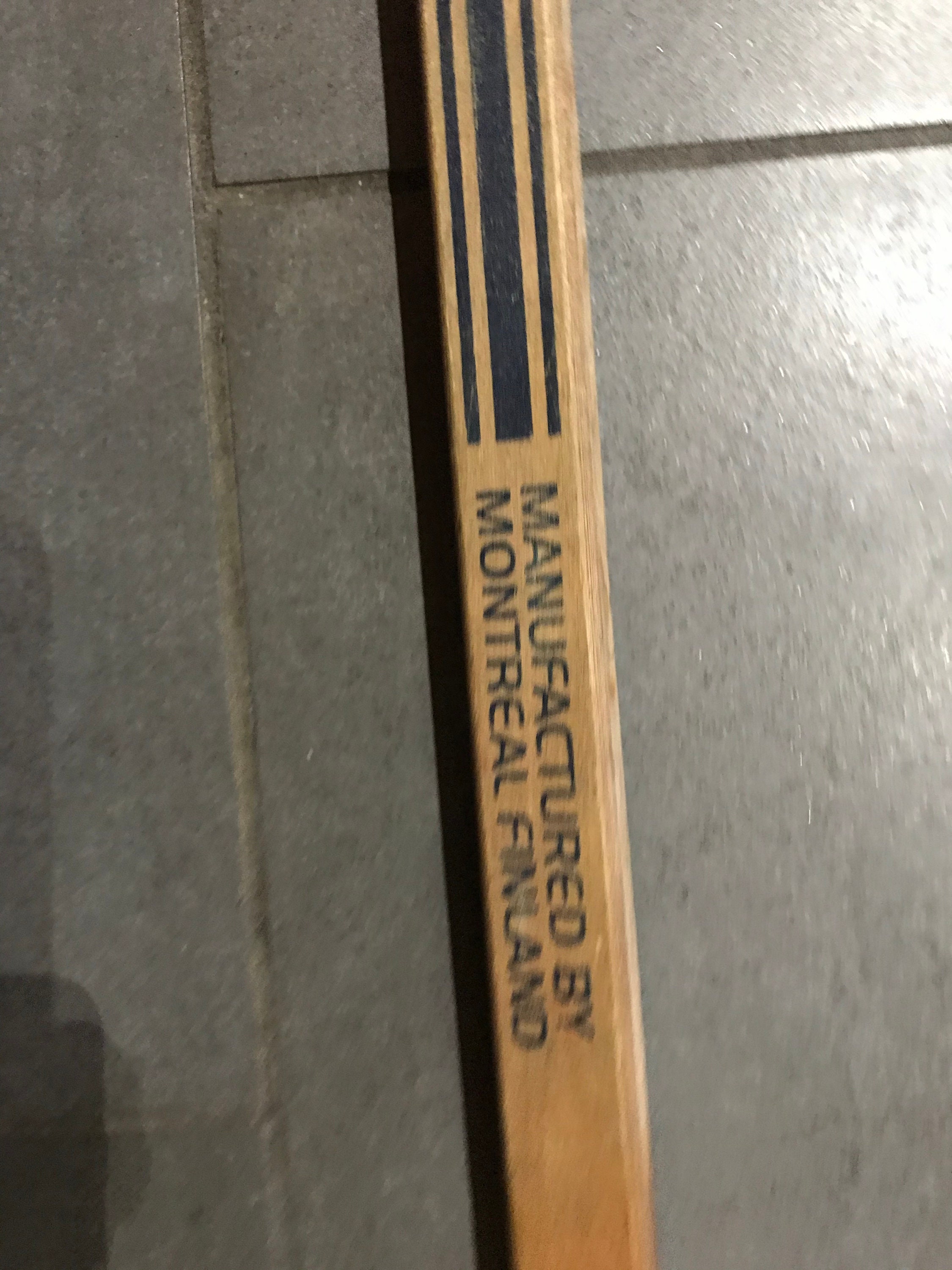Vintage Montreal hockey stick made in Finland excellent Etsy