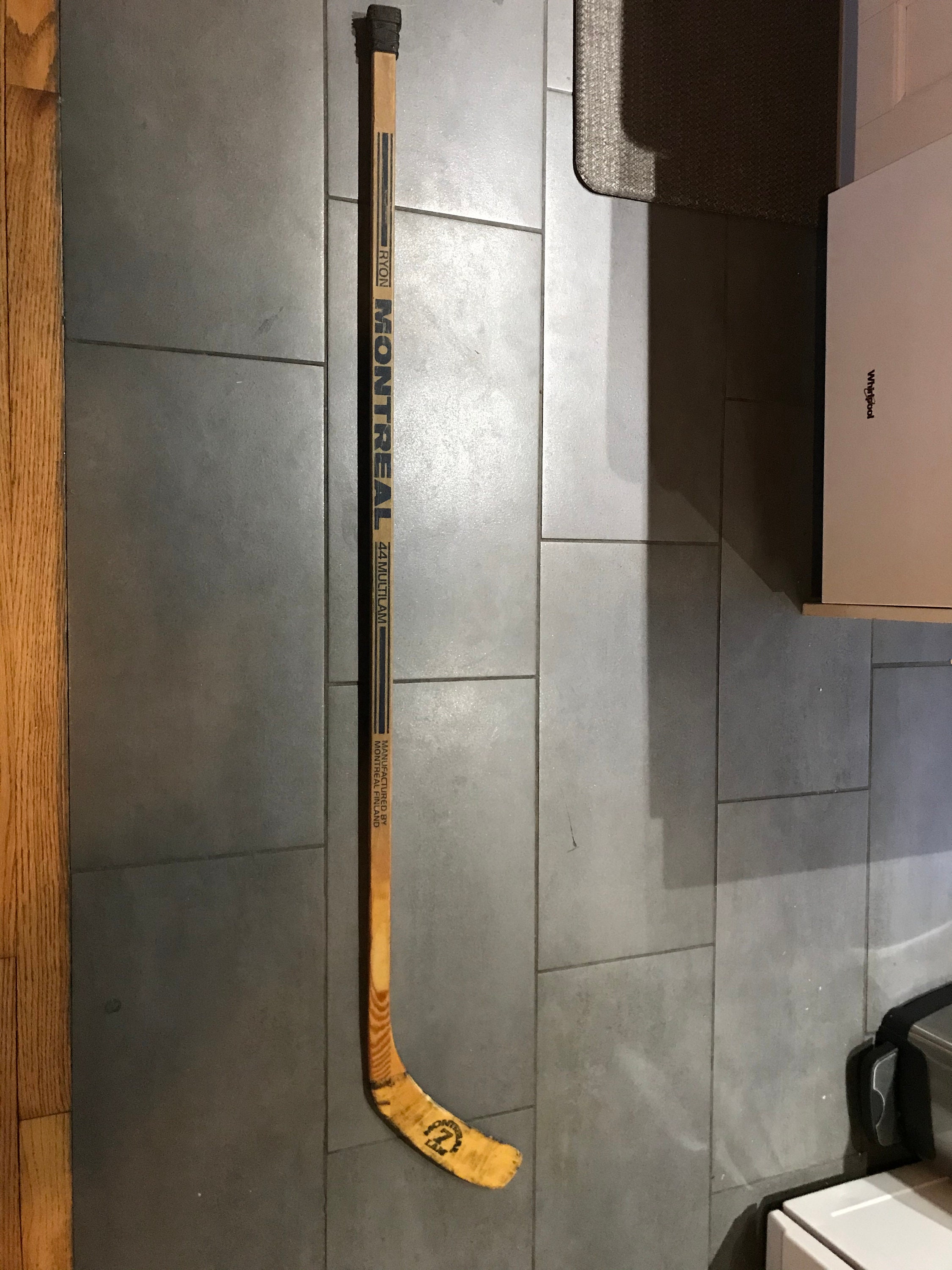 Vintage Montreal hockey stick made in Finland excellent Etsy
