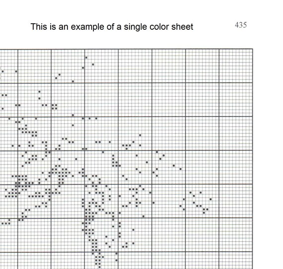 ニコラ・テスラ・コイル実験 クロスステッチ パターン PDF - 1 シート