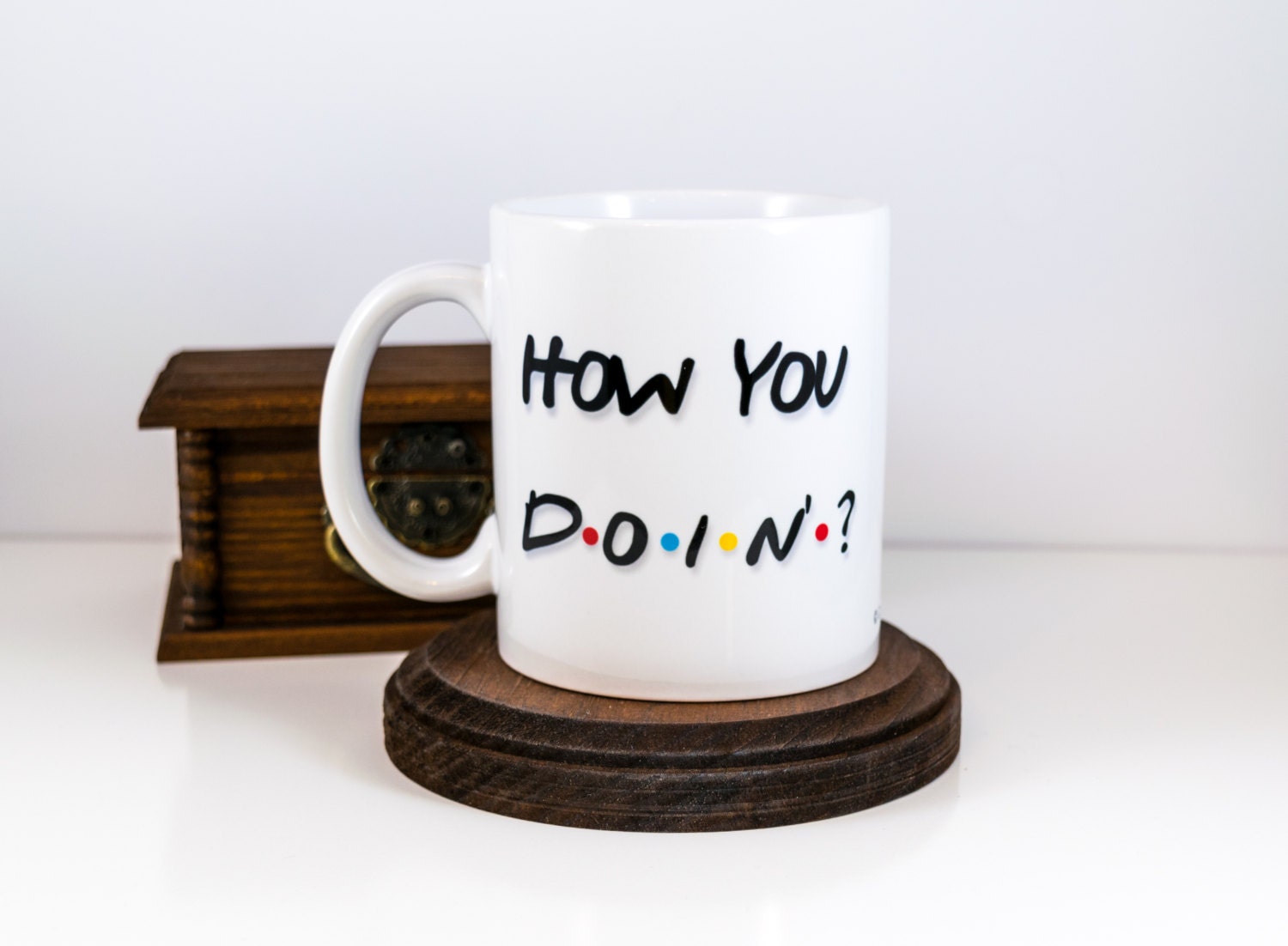 HOW YOU DOIN' Coffee Mug Joey Tribbiani Quote Birthday Etsy UK