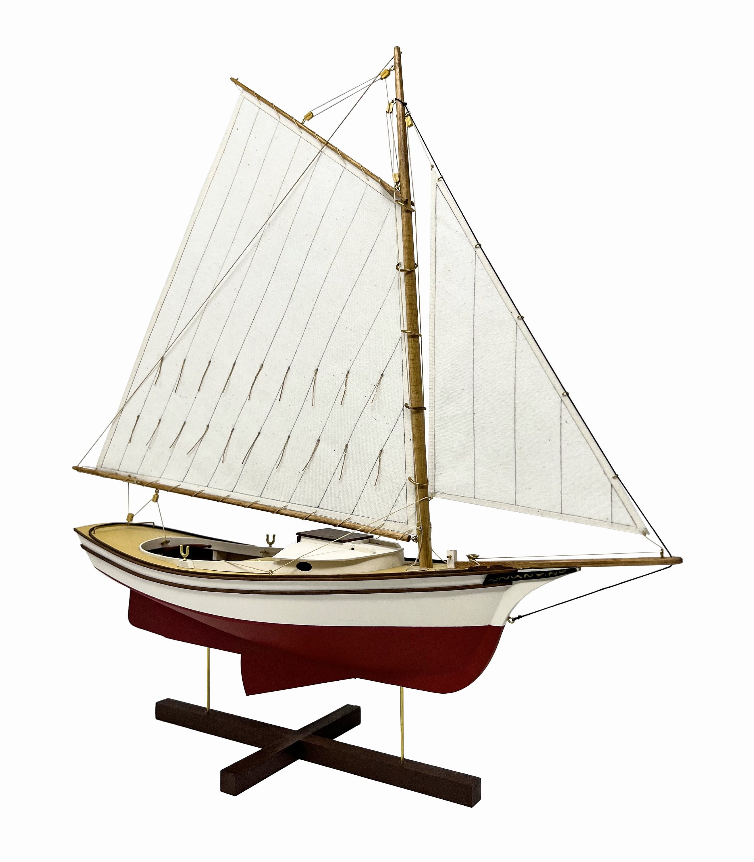 Replica New England Lobster Boat Model ~ Nautical Decor