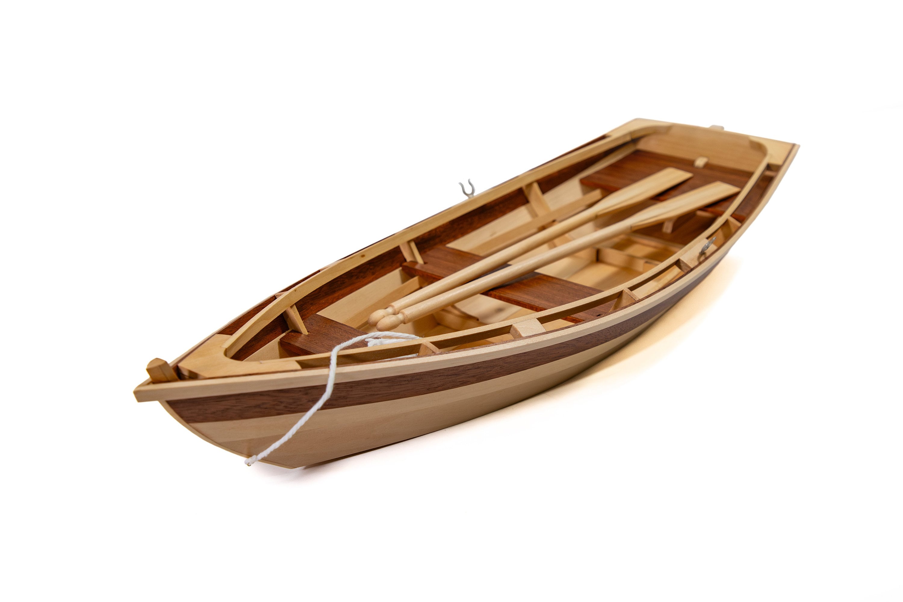 The Rowing Dinghy Row Boat Wooden Apprentice Skill Level 2 Model Boat