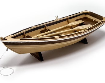 The Dinghy Row Boat Wooden Apprentice Skill Level 2 Model Boat Kit 1:24 Scale