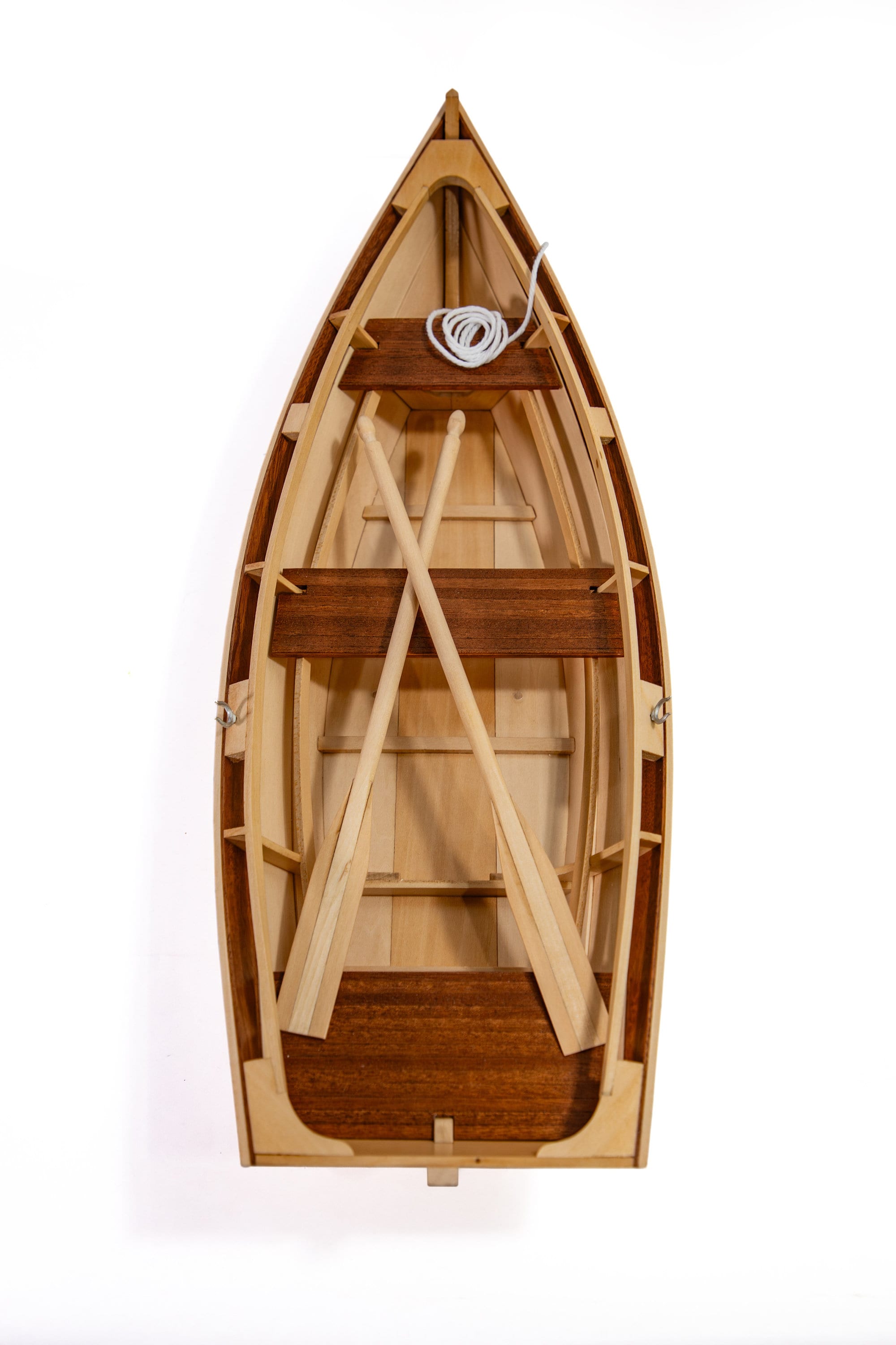 The Rowing Dinghy Row Boat Wooden Apprentice Skill Level 2 Model Boat ...