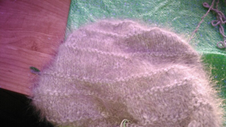 for SpinningFelting Rabbit Wool Luxuiously Warm and Soft! Angora Fiber Cloud Luxious Smoke Gray