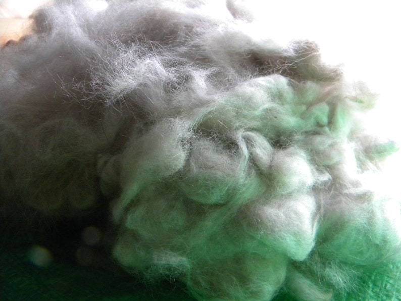 for SpinningFelting Rabbit Wool Luxuiously Warm and Soft! Angora Fiber Cloud Luxious Smoke Gray