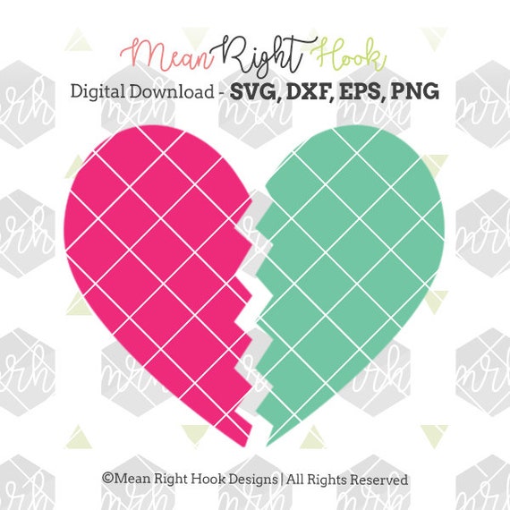 Download Blank Best Friend SVG heart svg Valentine svg Bestie Svg ...