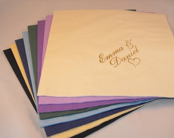 150 x Personalised napkins for all occasions