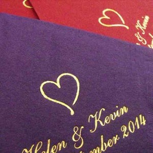 50 x Personalised napkins for all occasions image 2