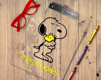 Snoopy teacher | Etsy