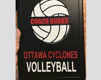 Volleyball Coach Gift Personalized Volleyball Clipboard With Name Also Dance Soccer Any Sport Custom Clear Or Storage Clipboard Case Volleyball Coach Gift Personalized Volleyball Clipboard With Name Also Dance Soccer Any Sport Custom Clear Or Storage Clipboard Case