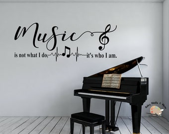 Music Wall Decal Etsy
