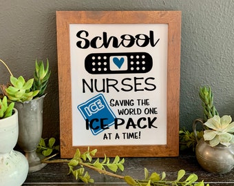 Nurse Desk Decor Etsy