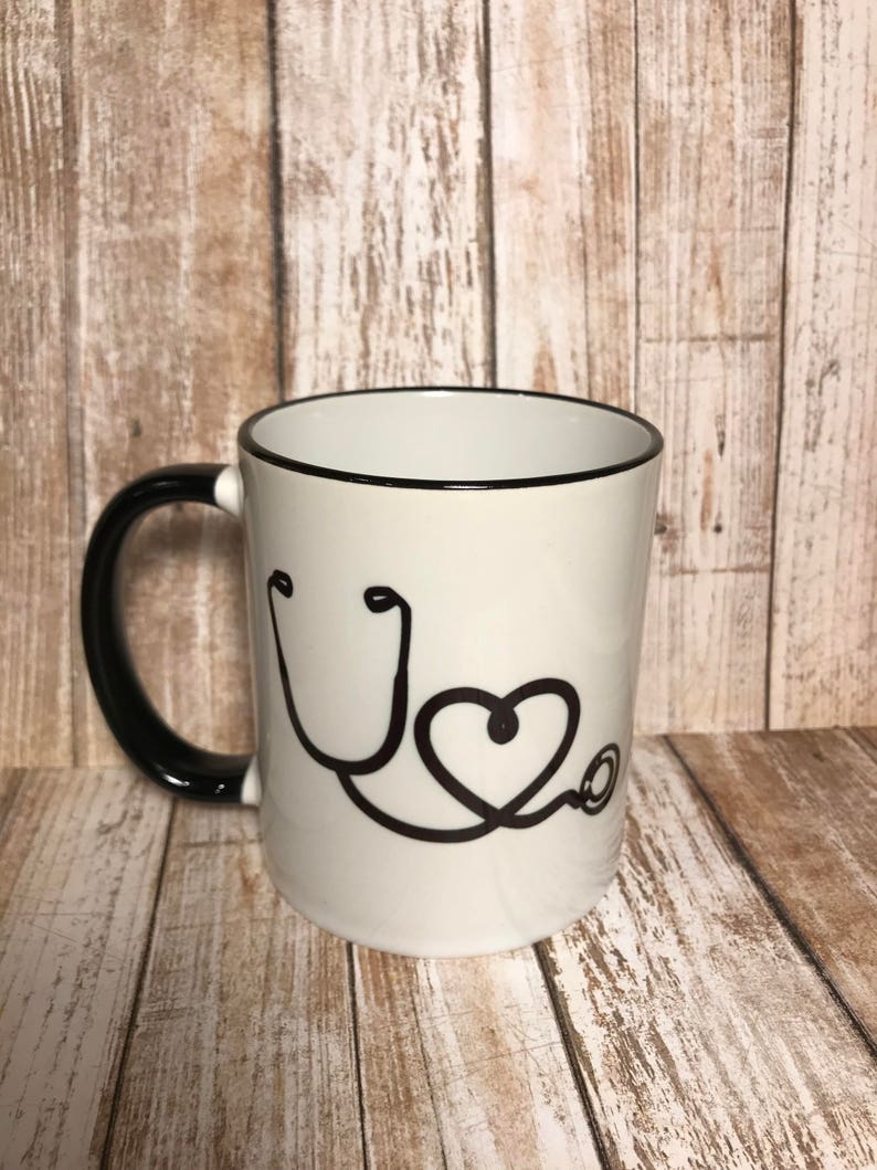 Nurse Coffee Cup Mug PO Q4H PRN Nursing School Gift Nurse Etsy