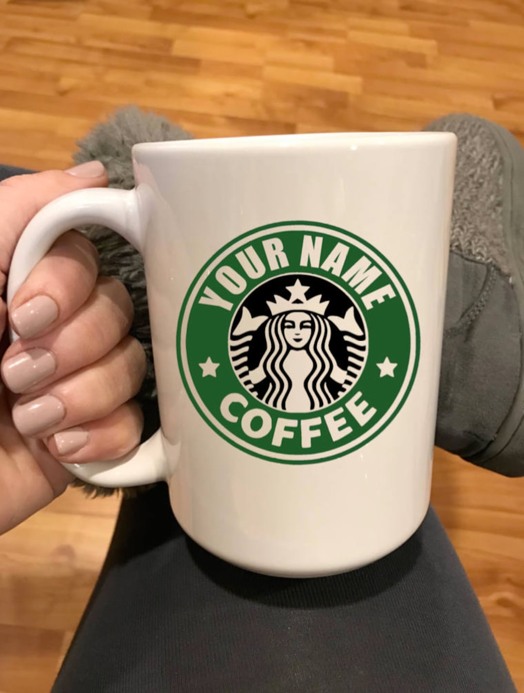 Your Name on a Starbucks Coffee Cup Custom Starbucks Logo Coffee Cup