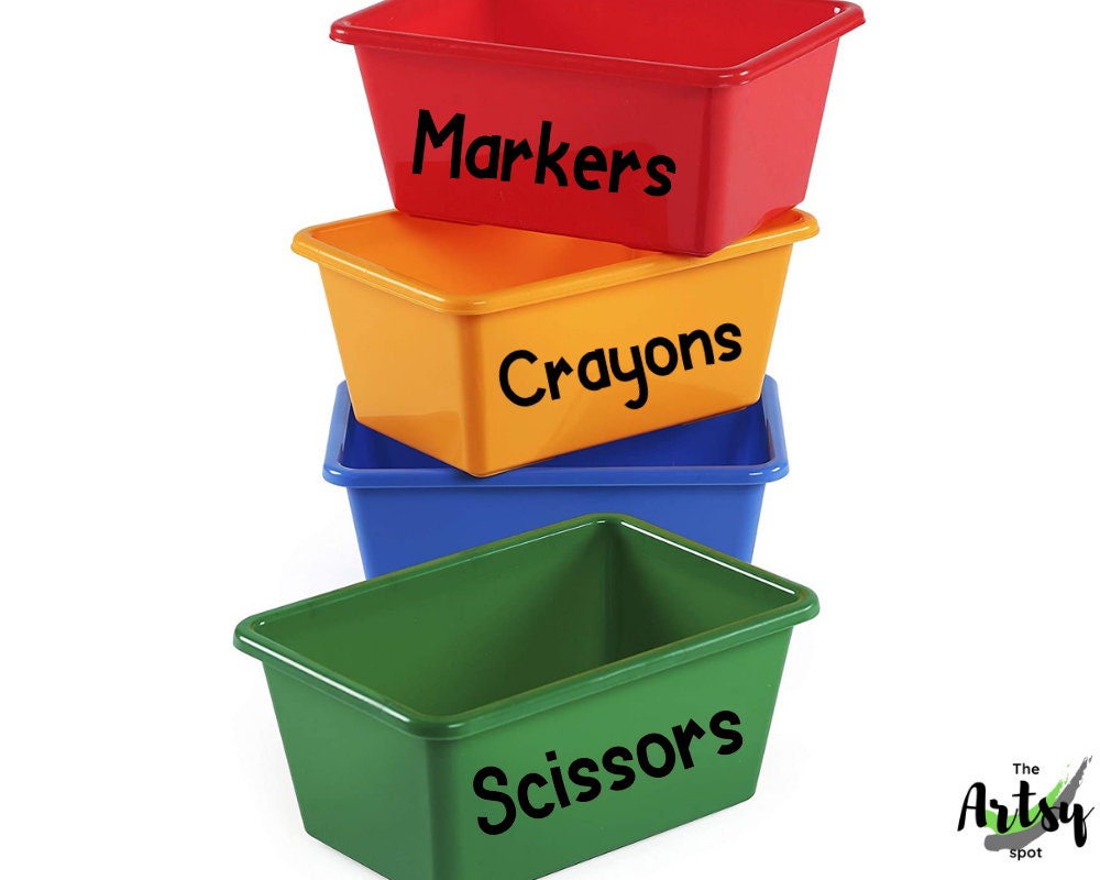 Classroom Labels Classroom Storage Labels Cubby Decals Etsy