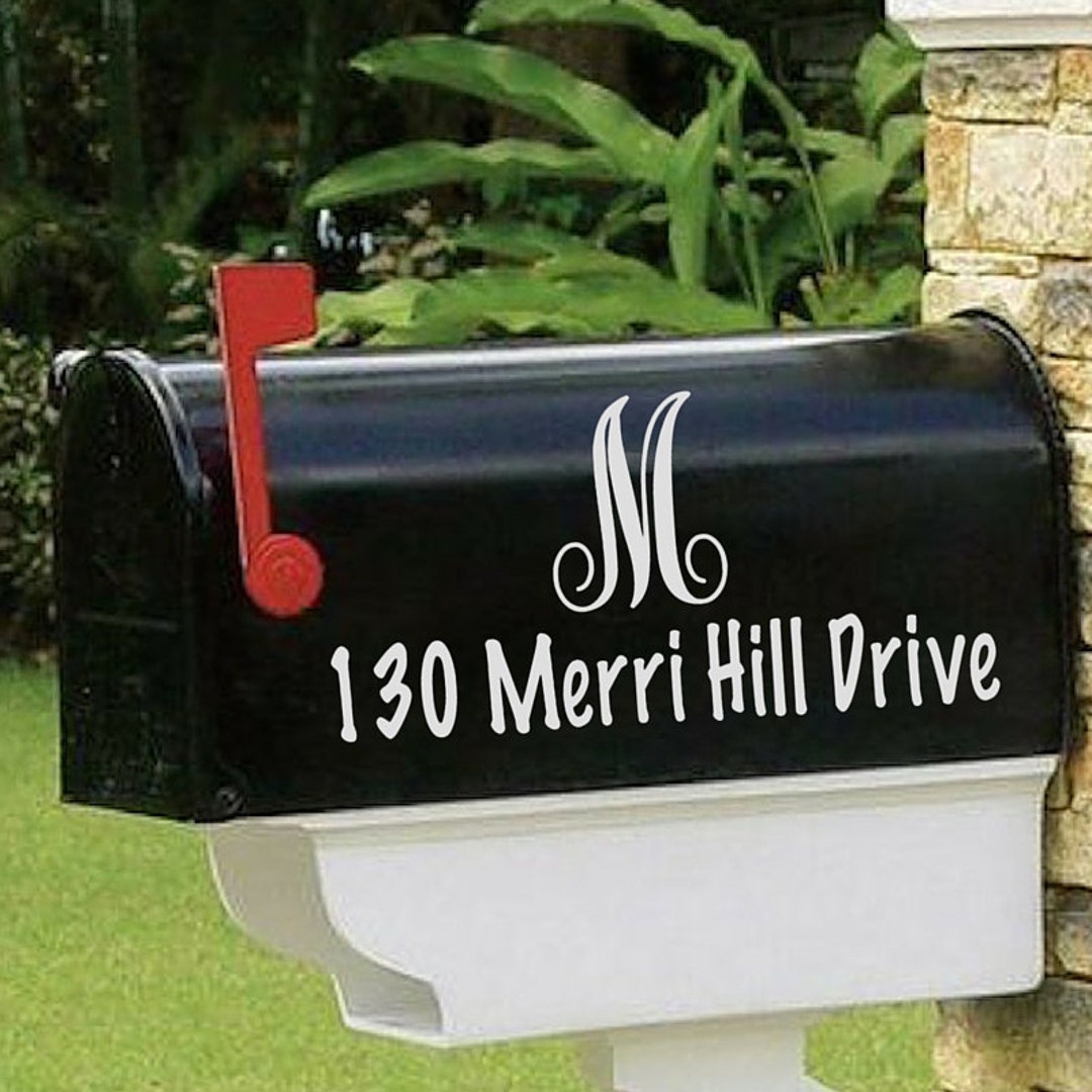 Mailbox Decal Sticker Wedding Mailbox Sticker Country - Etsy