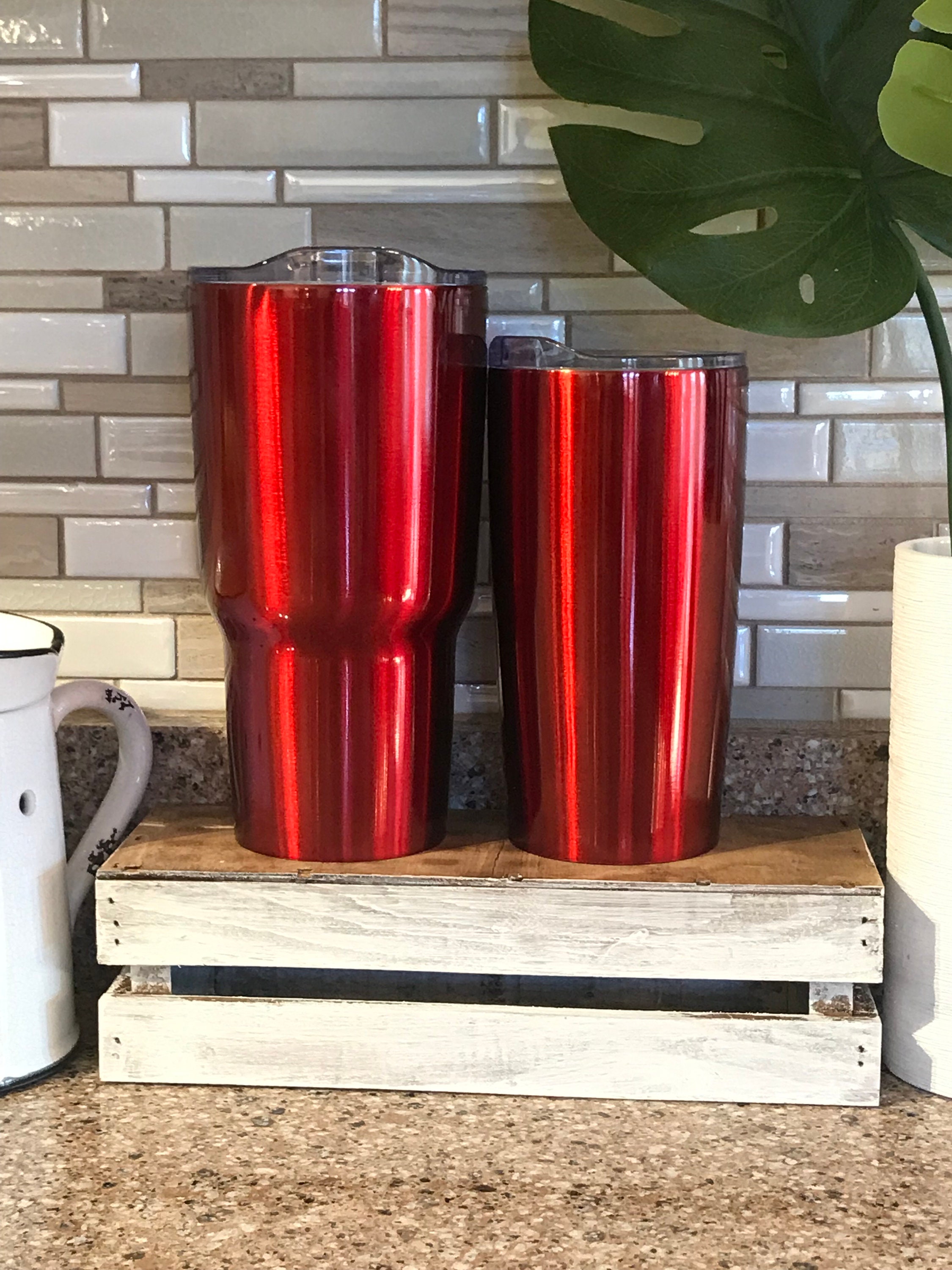 Monogram Stainless Steel Tumbler like Yeti Tumbler or Yeti Etsy