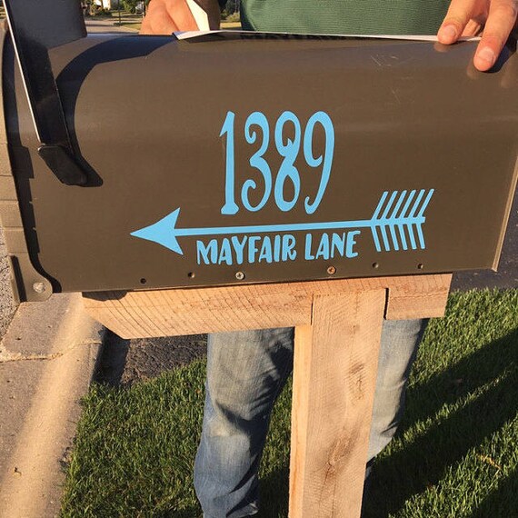 Download Country Standard Mailbox Vinyl Decal Housewarming Gift Home Closing Gift Mailbox Decal Sticker Wedding Mailbox Sticker Business Decals Home Living Mailboxes