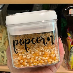 Canister labels, pantry labels, kitchen labels, custom labels, home edit labels, home organization labeling, pantry decals