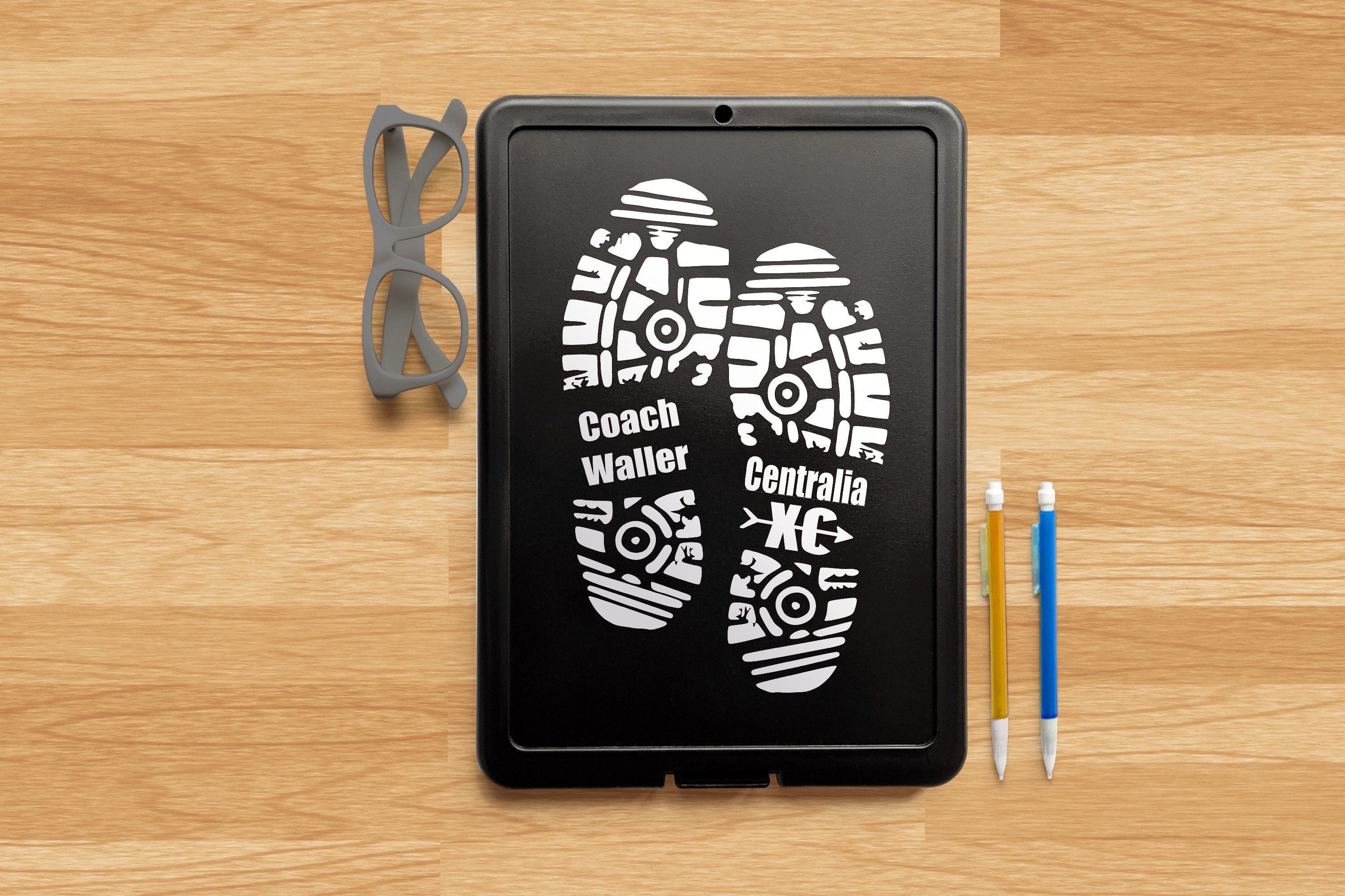 Cross Country Coach Gift Track Coach Gift Personalized Clear or