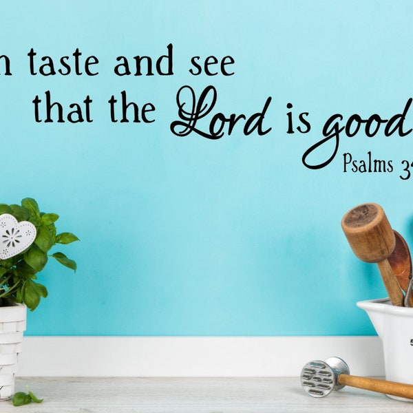 Scripture Wall Decal Etsy