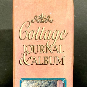 Cottage Journal And Album Robert Frederick Victorian Photo Album Journal Set NIB