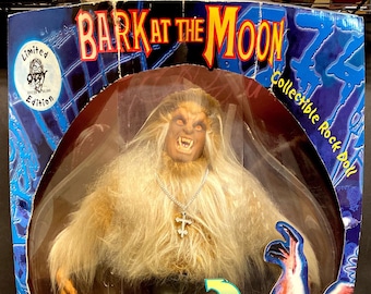 Vintage Rare OZZY OSBOURNE "Bark at the Moon" Limited Edition 18" Figure NIB