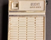Vintage RCA Transistor Radio AM Solid State 4 quot X 2 1 2 quot